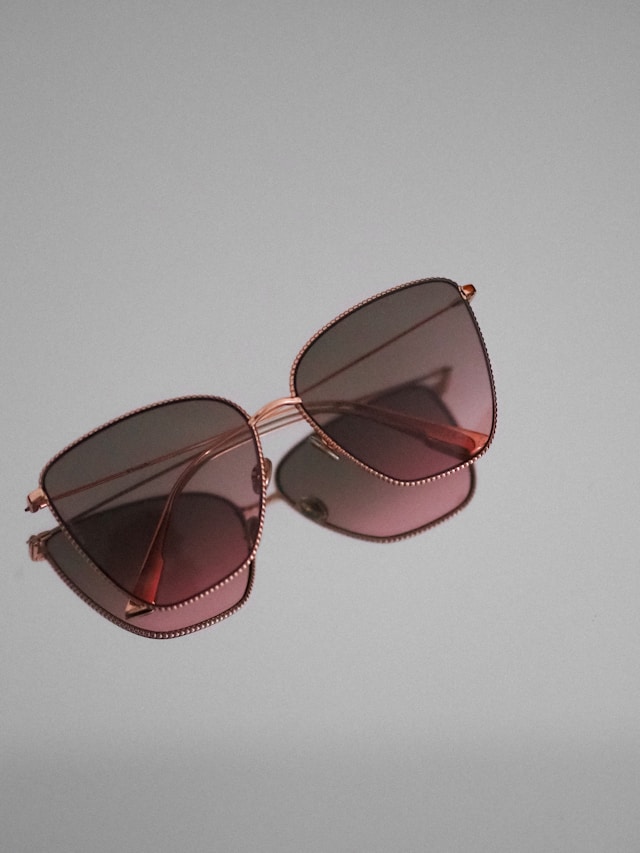 Detalle de materiales para lentes